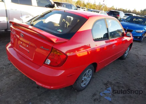 2003 Hyundai Accent Gl из США, поврежденный, VIN KMHCG35CX3U258130